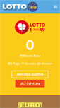 Mobile Screenshot of lotto.eu